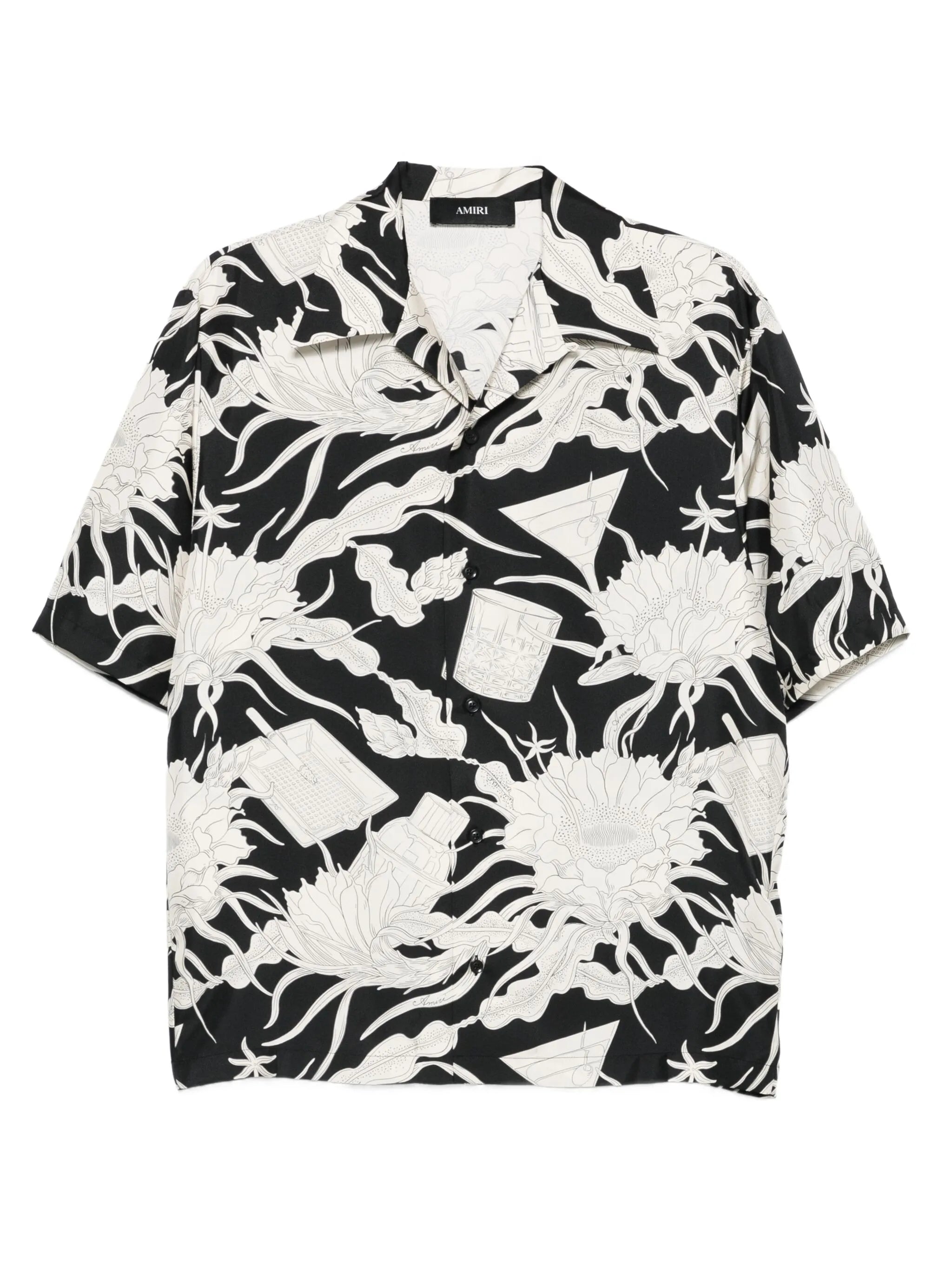 FLORAL BOWLING SHIRT