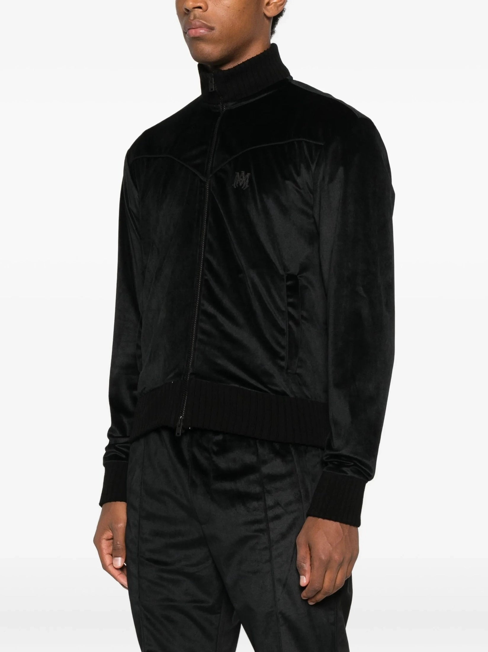 Velvet track jacket