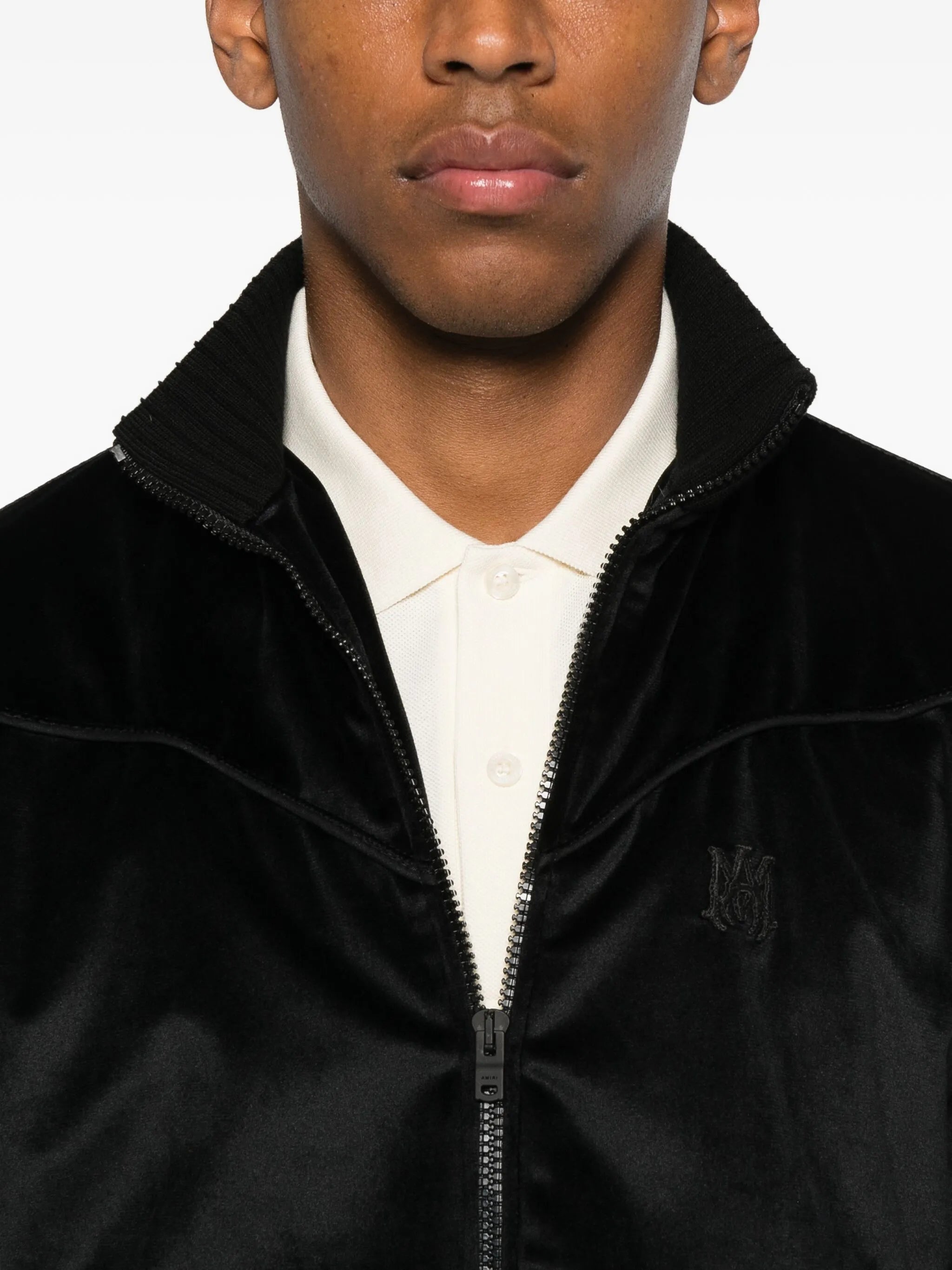 VELVET TRACK JACKET