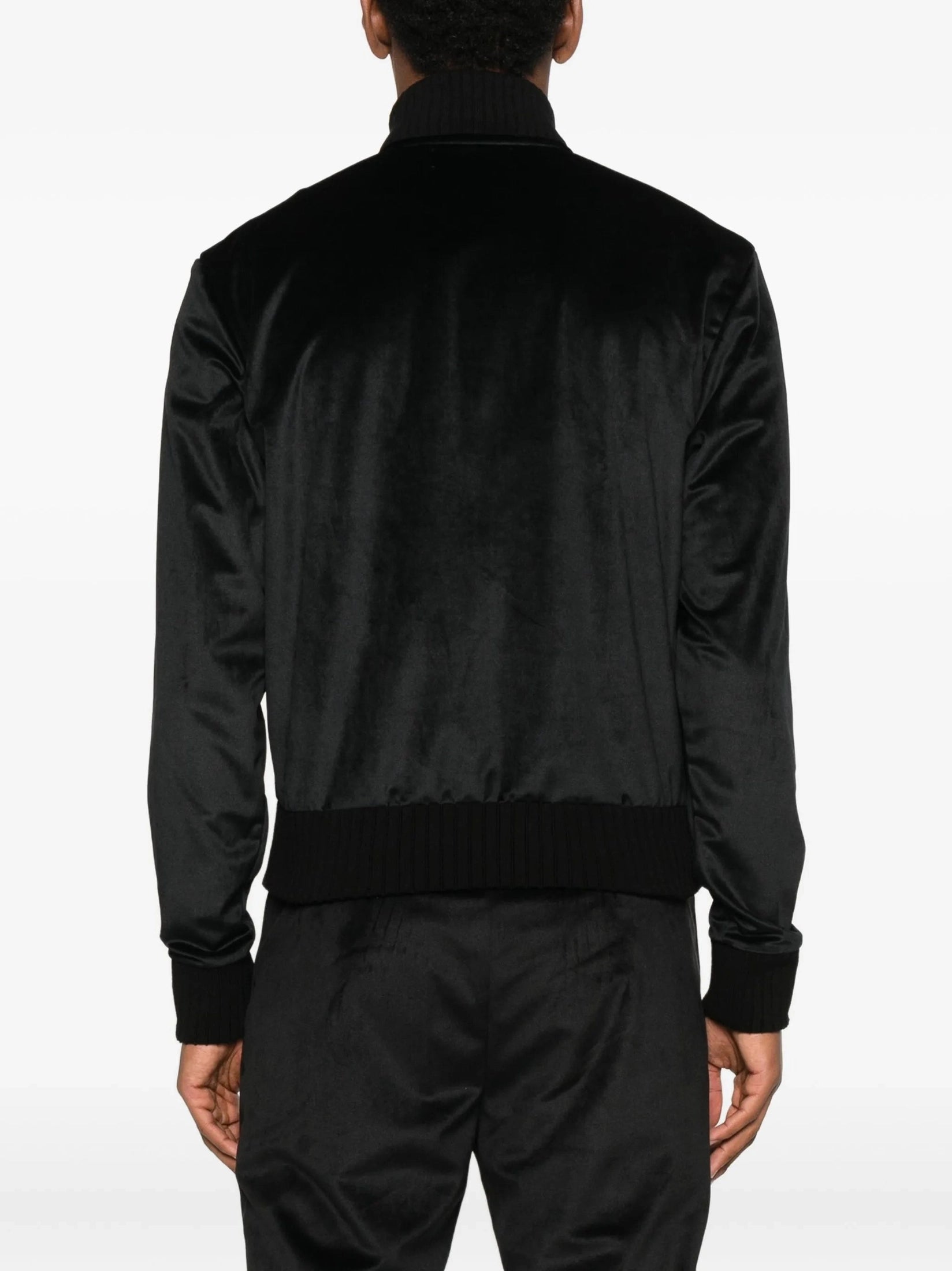 Velvet track jacket