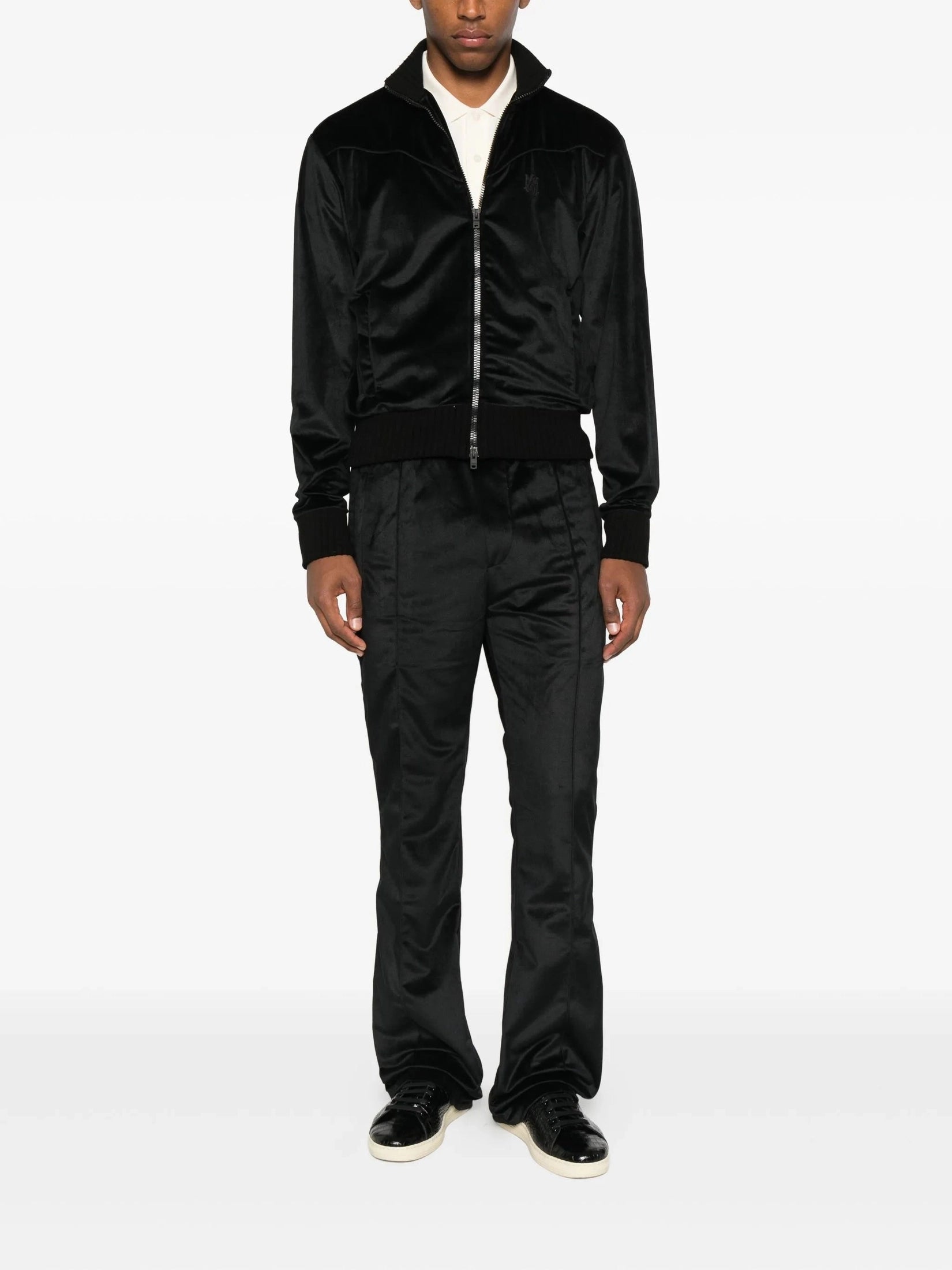Velvet track jacket