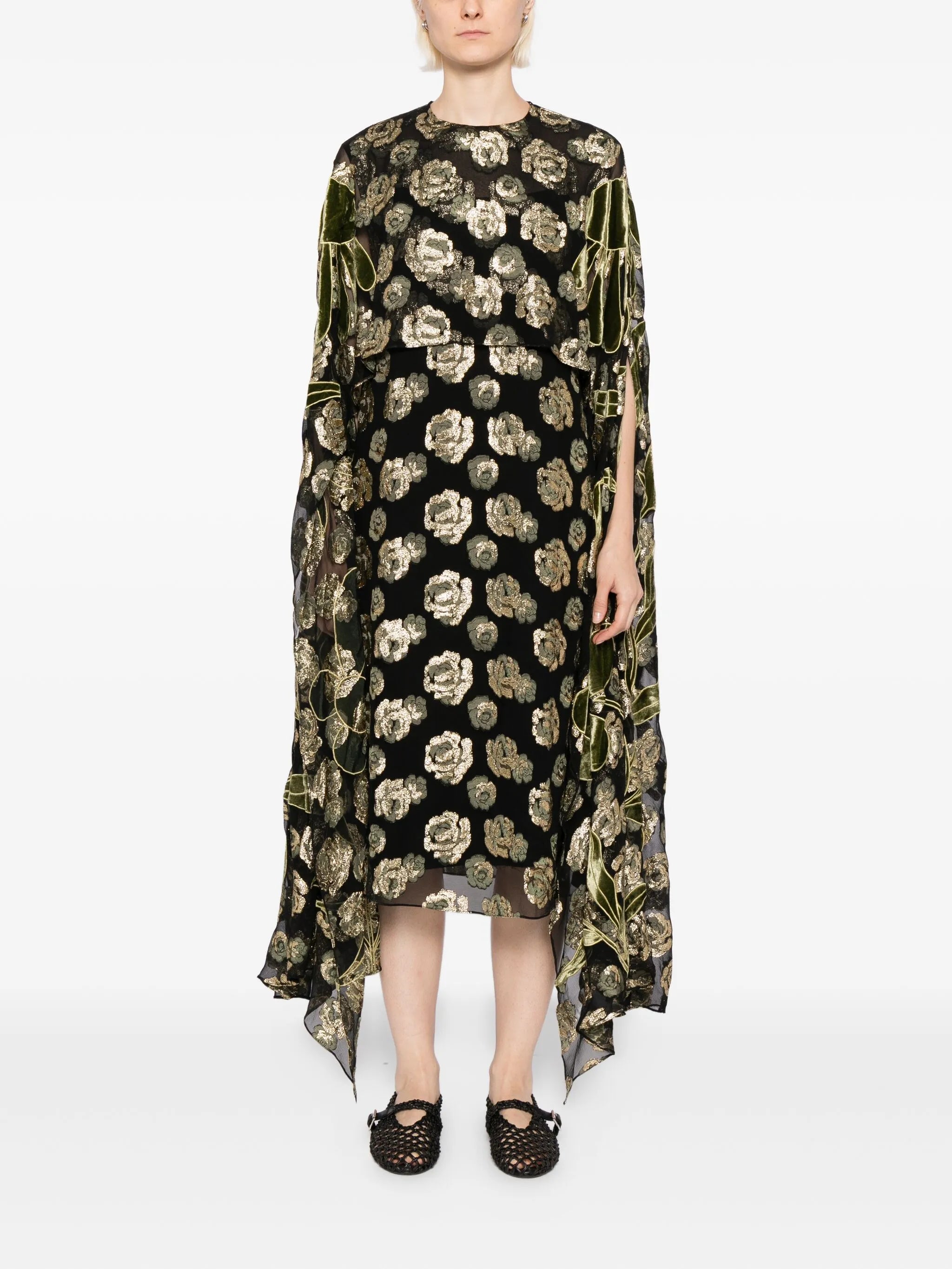 Floral-print dress