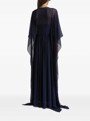 Alberta Ferretti V-neck maxi dress