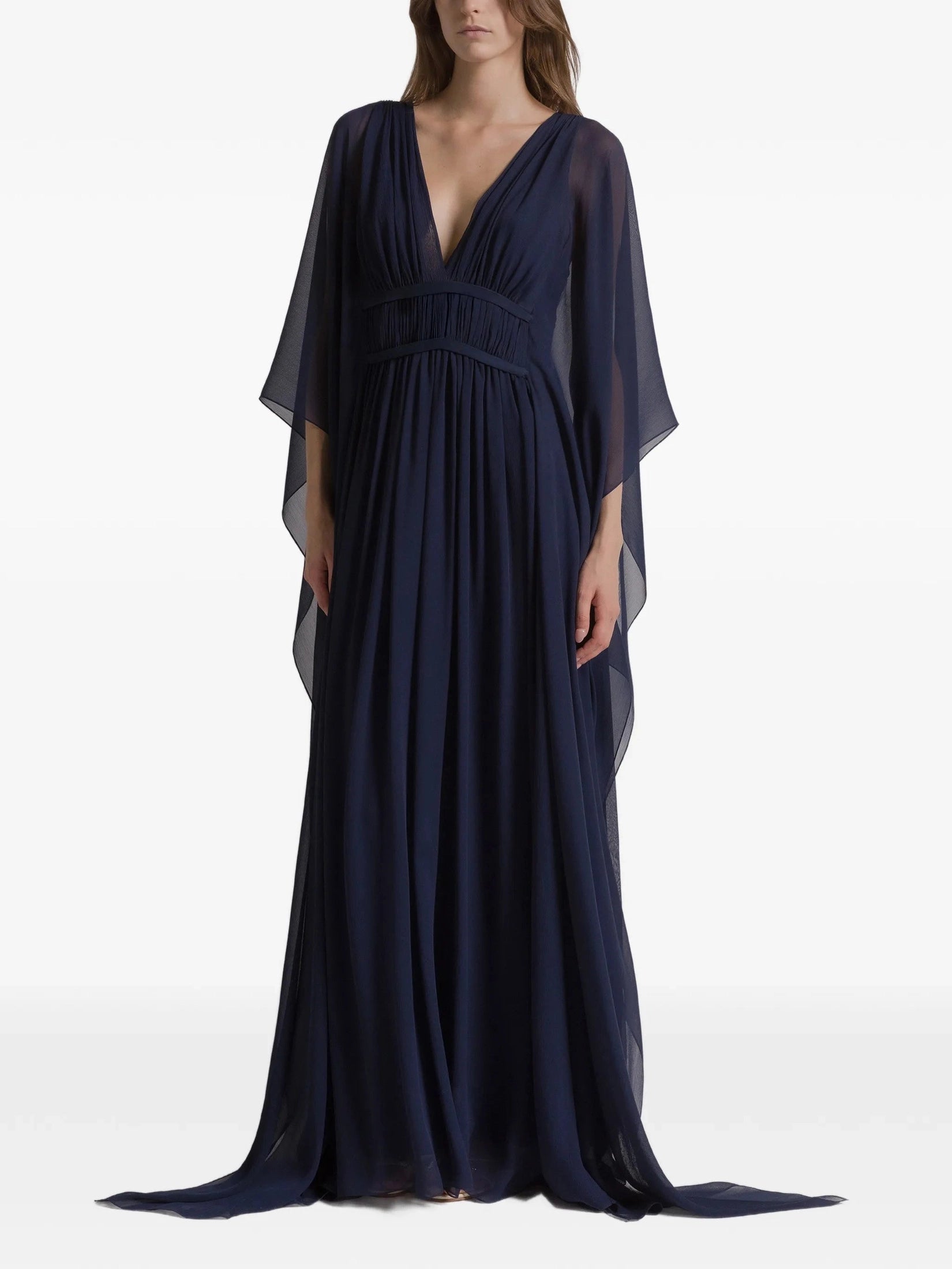Alberta Ferretti V-neck maxi dress