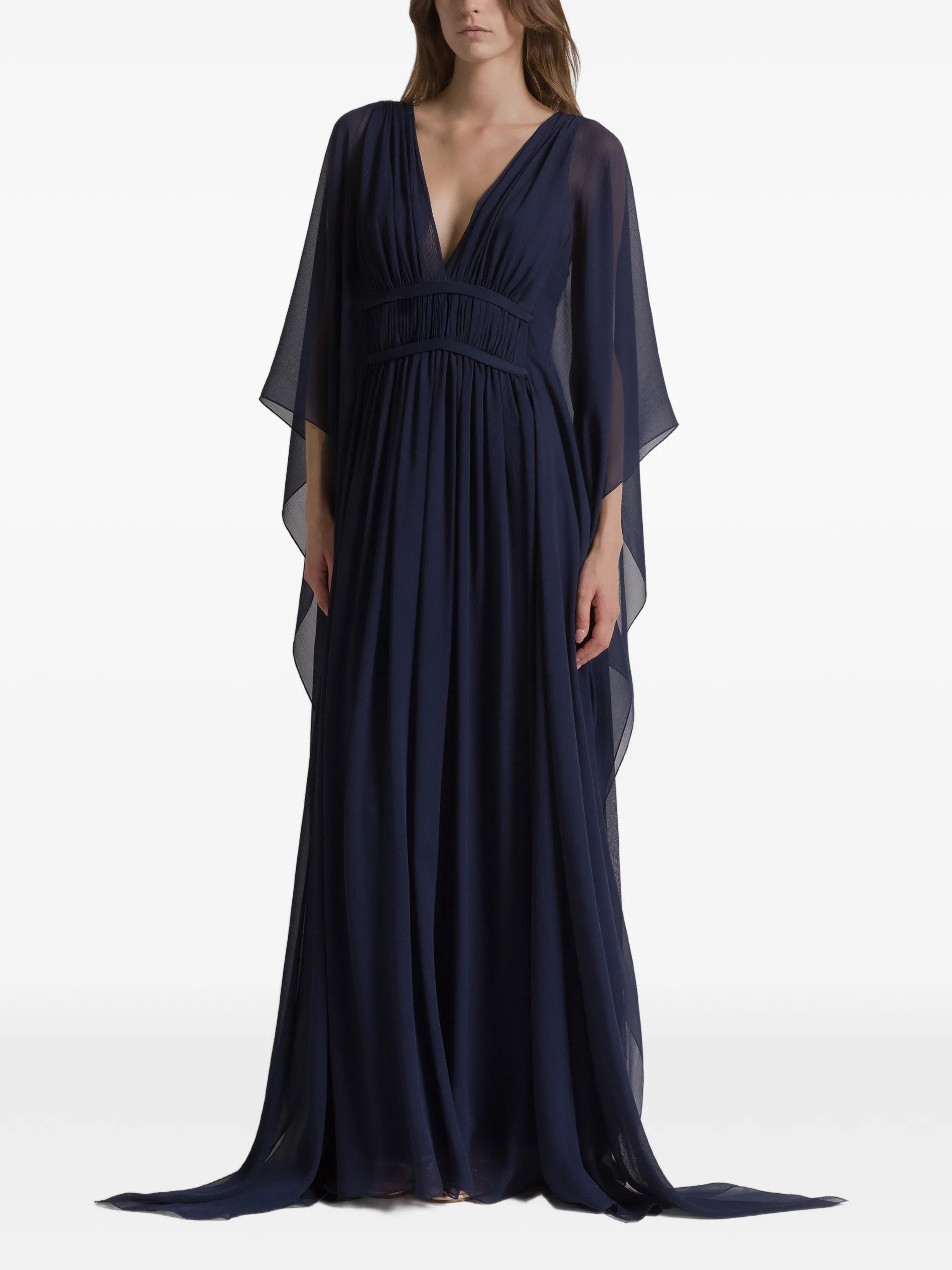 Alberta Ferretti V-neck maxi dress
