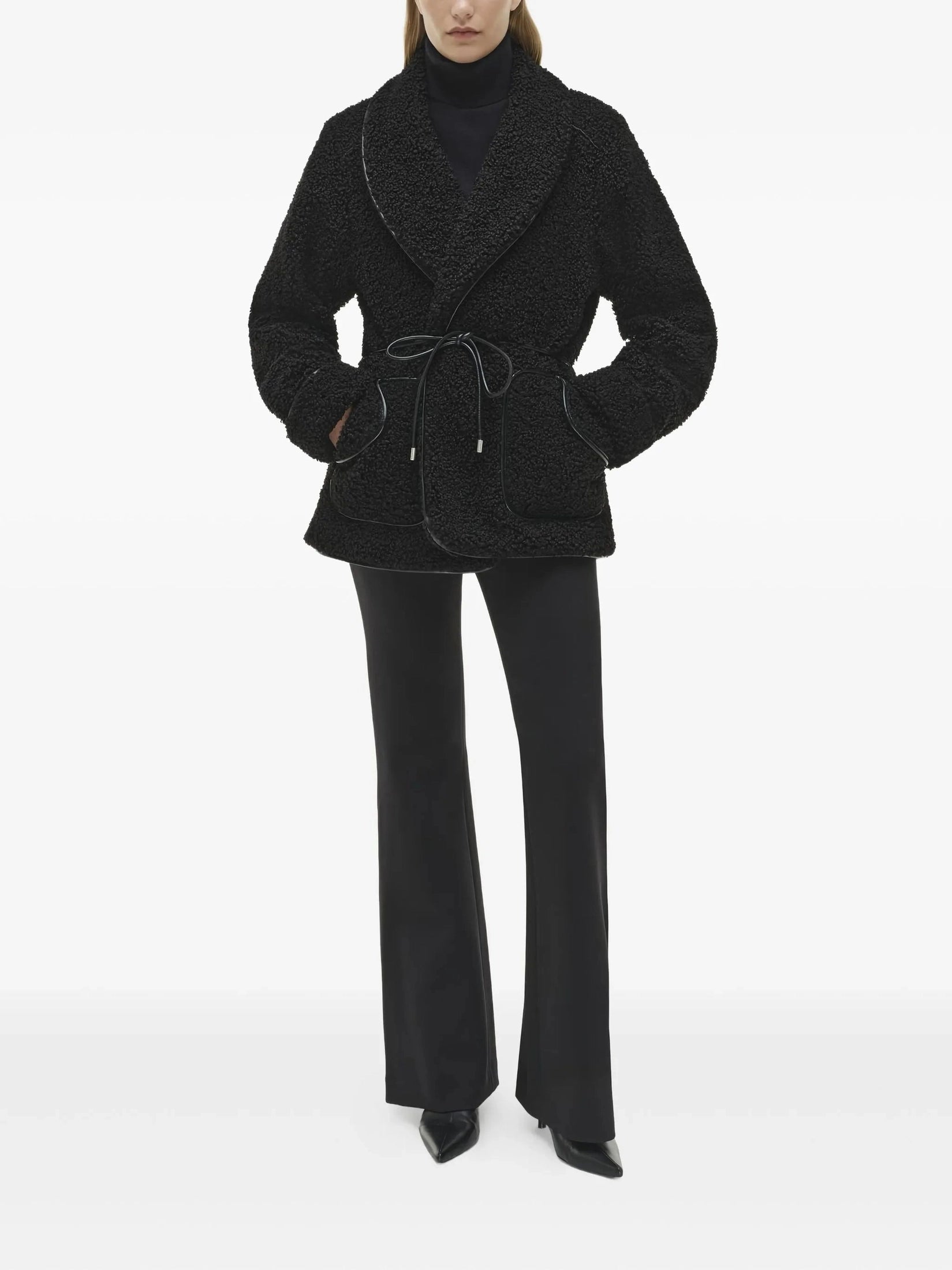 Kimia tie waist jacket