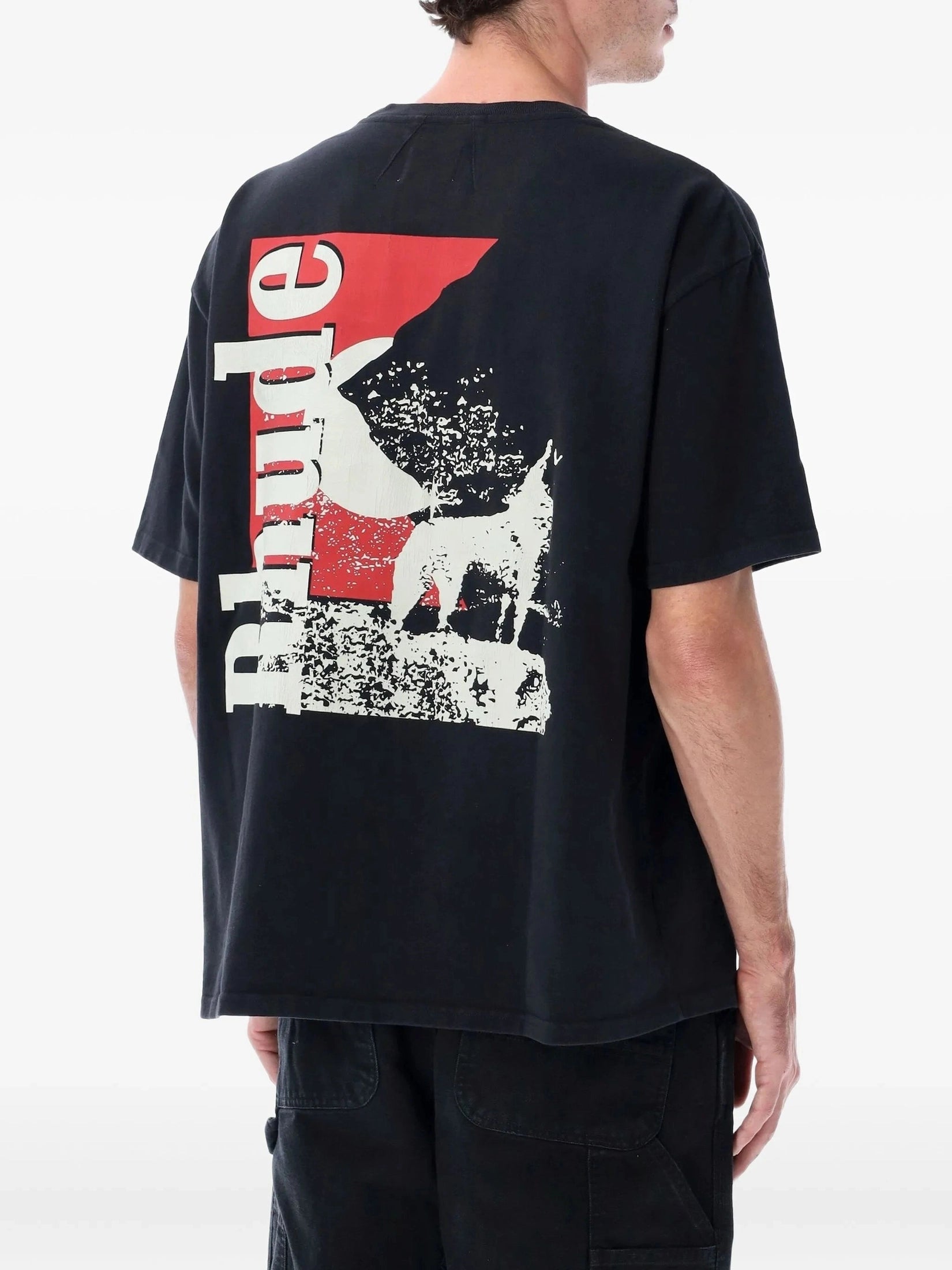 Moonlight wolf pocket tee