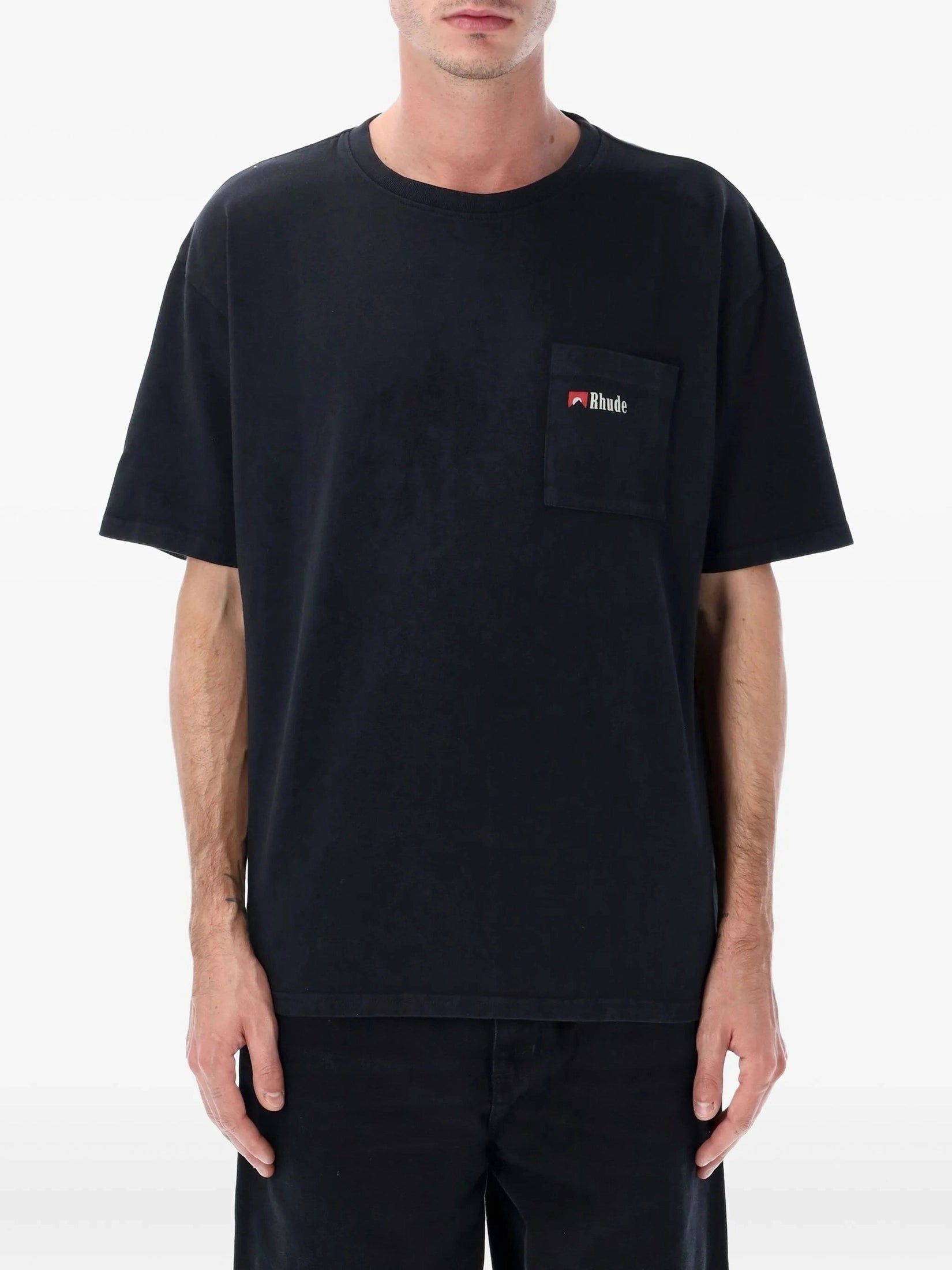 Moonlight wolf pocket tee