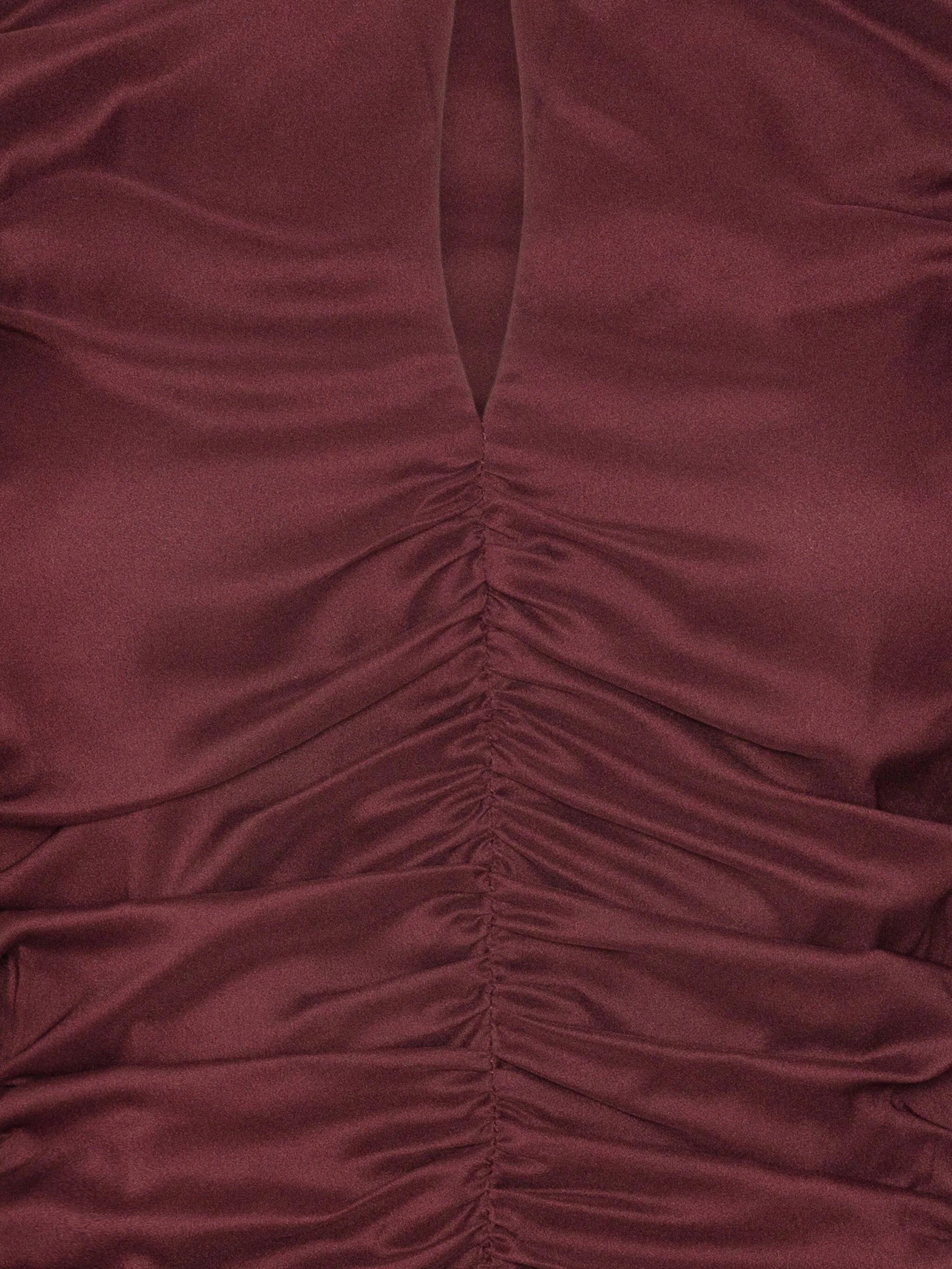 Chiffon Ruched Ls Top