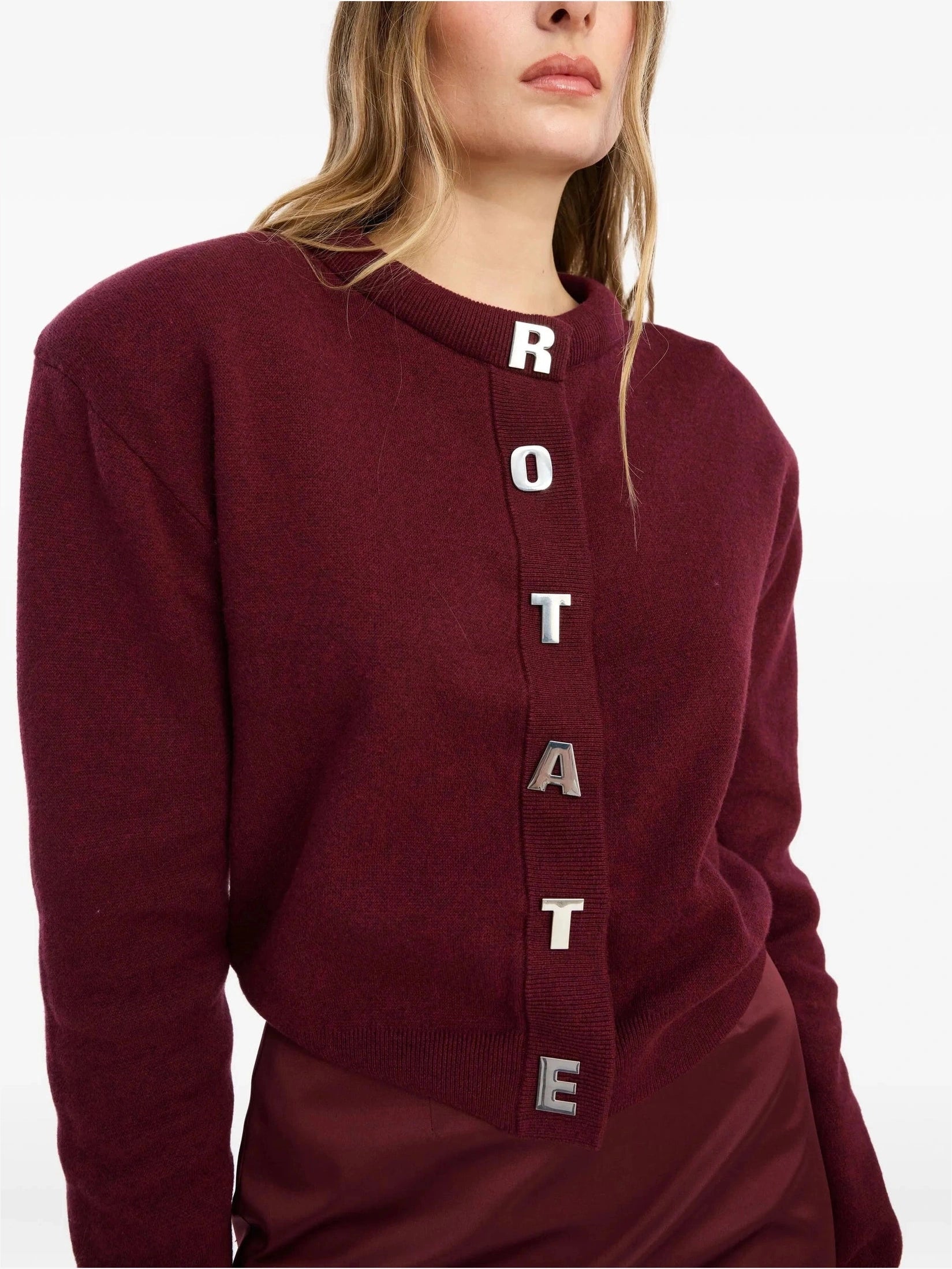 Firm knit cardigan