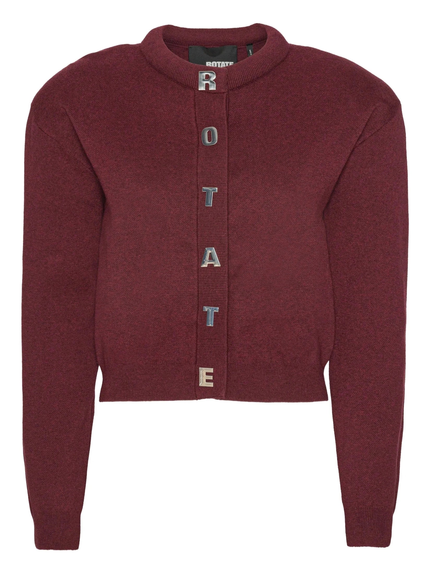 Firm knit cardigan