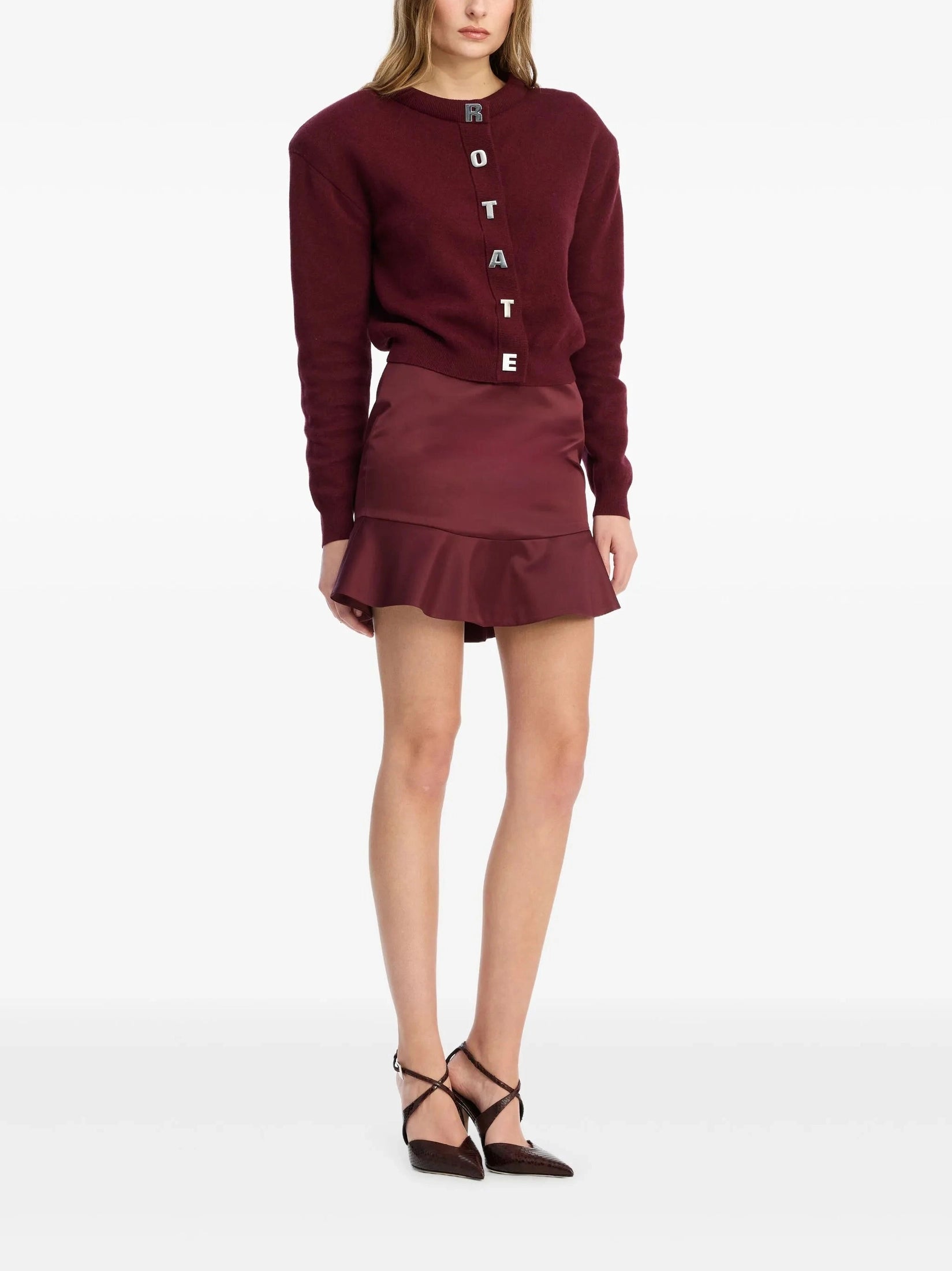 Firm knit cardigan