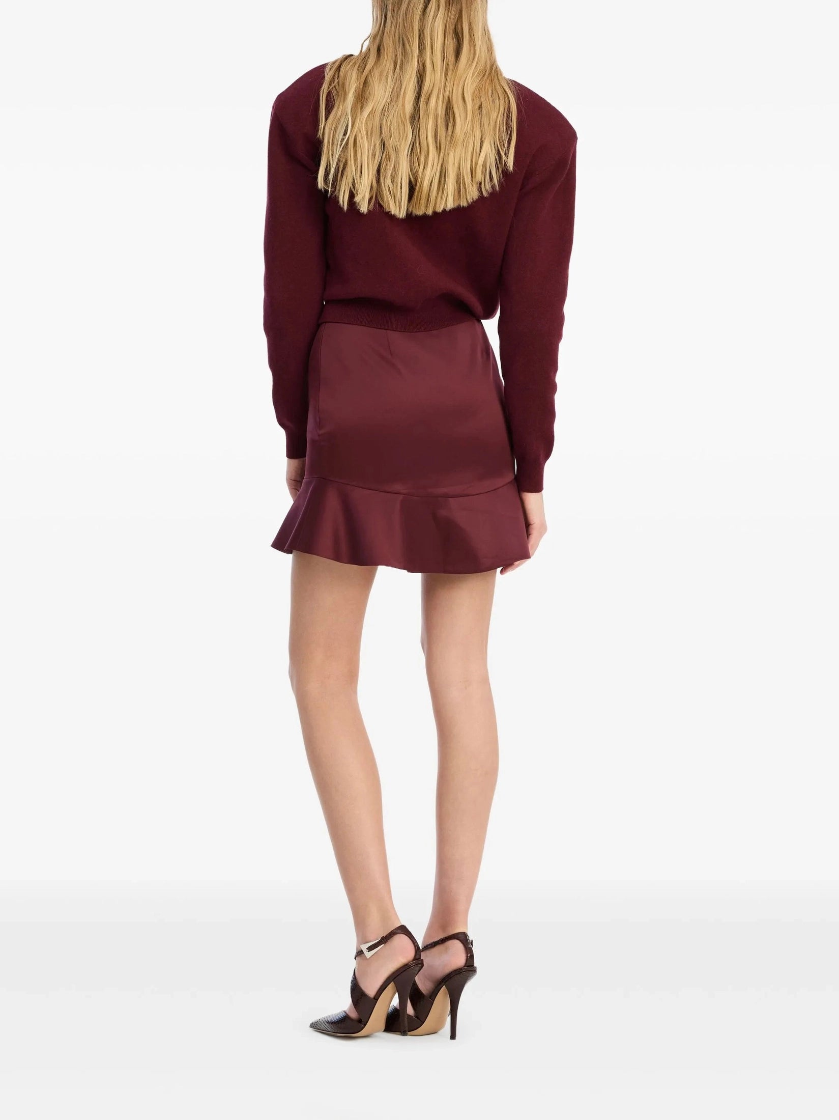 Firm knit cardigan