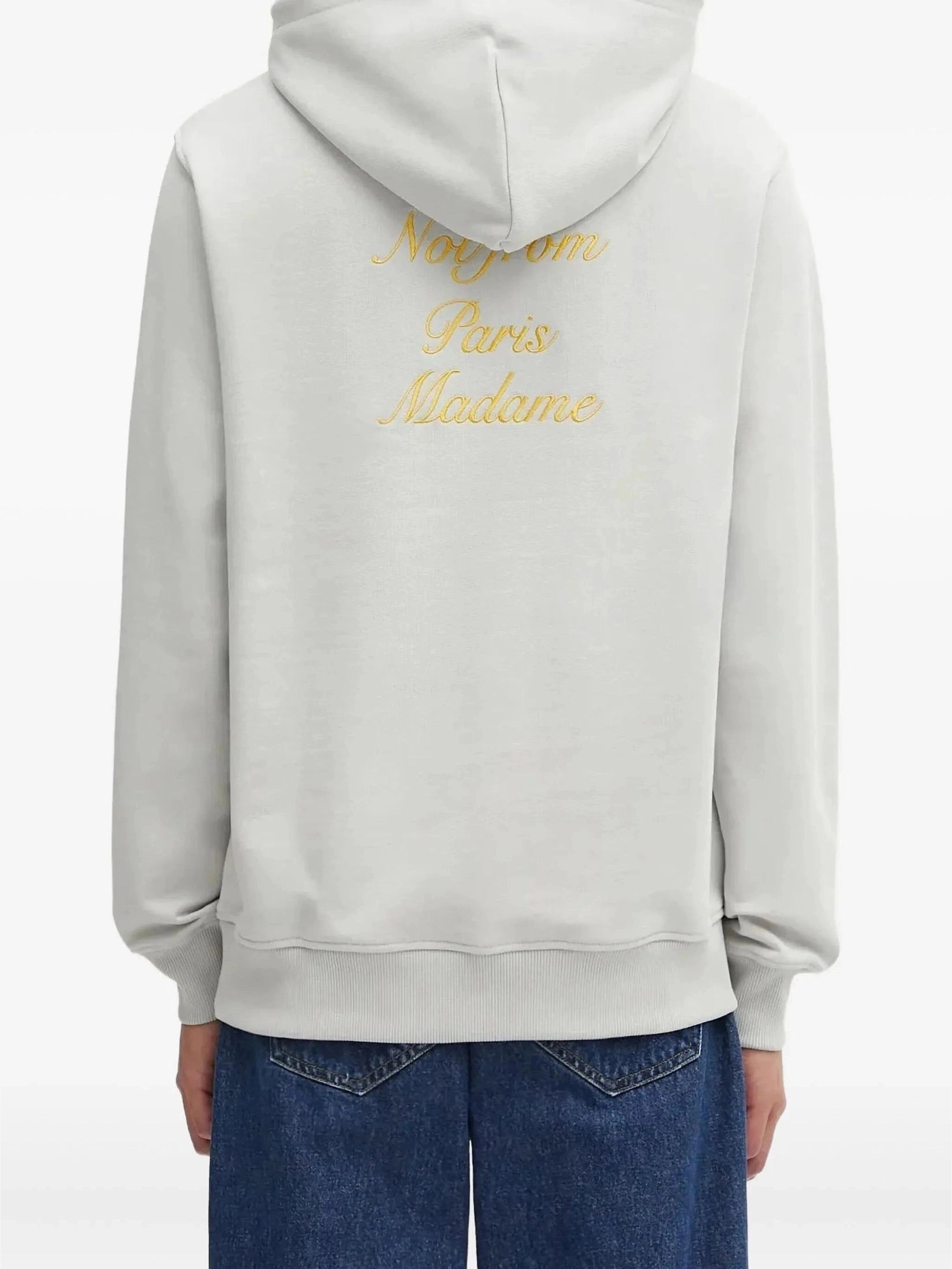 Le hoodie slogan calligraphy