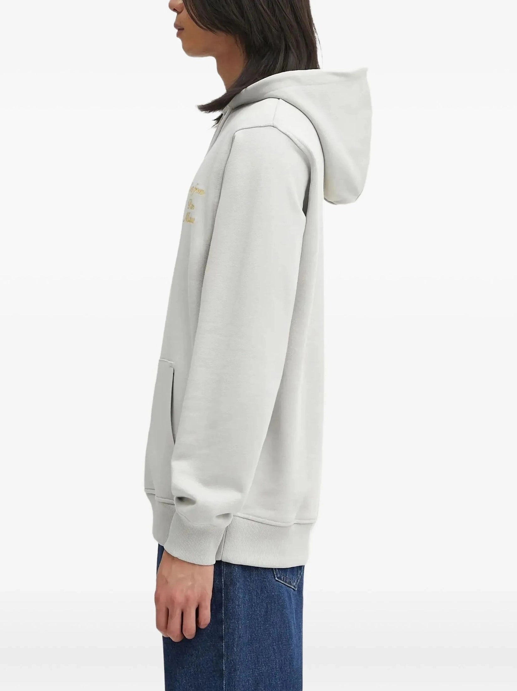 Le hoodie slogan calligraphy