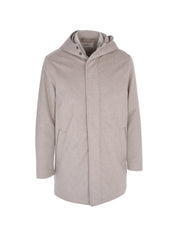 Caban jacket cashmere light rainweaver