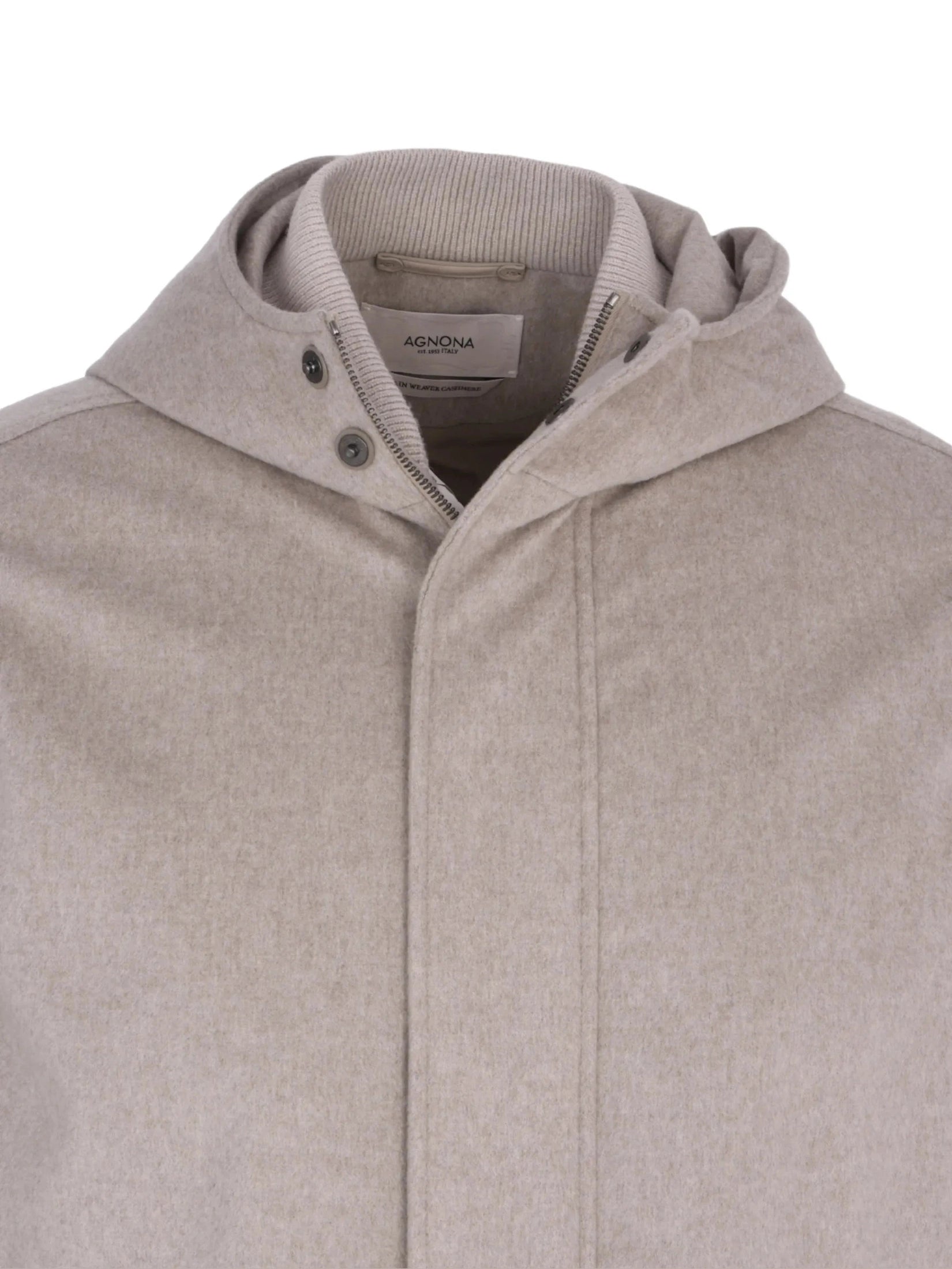 Caban jacket cashmere light rainweaver