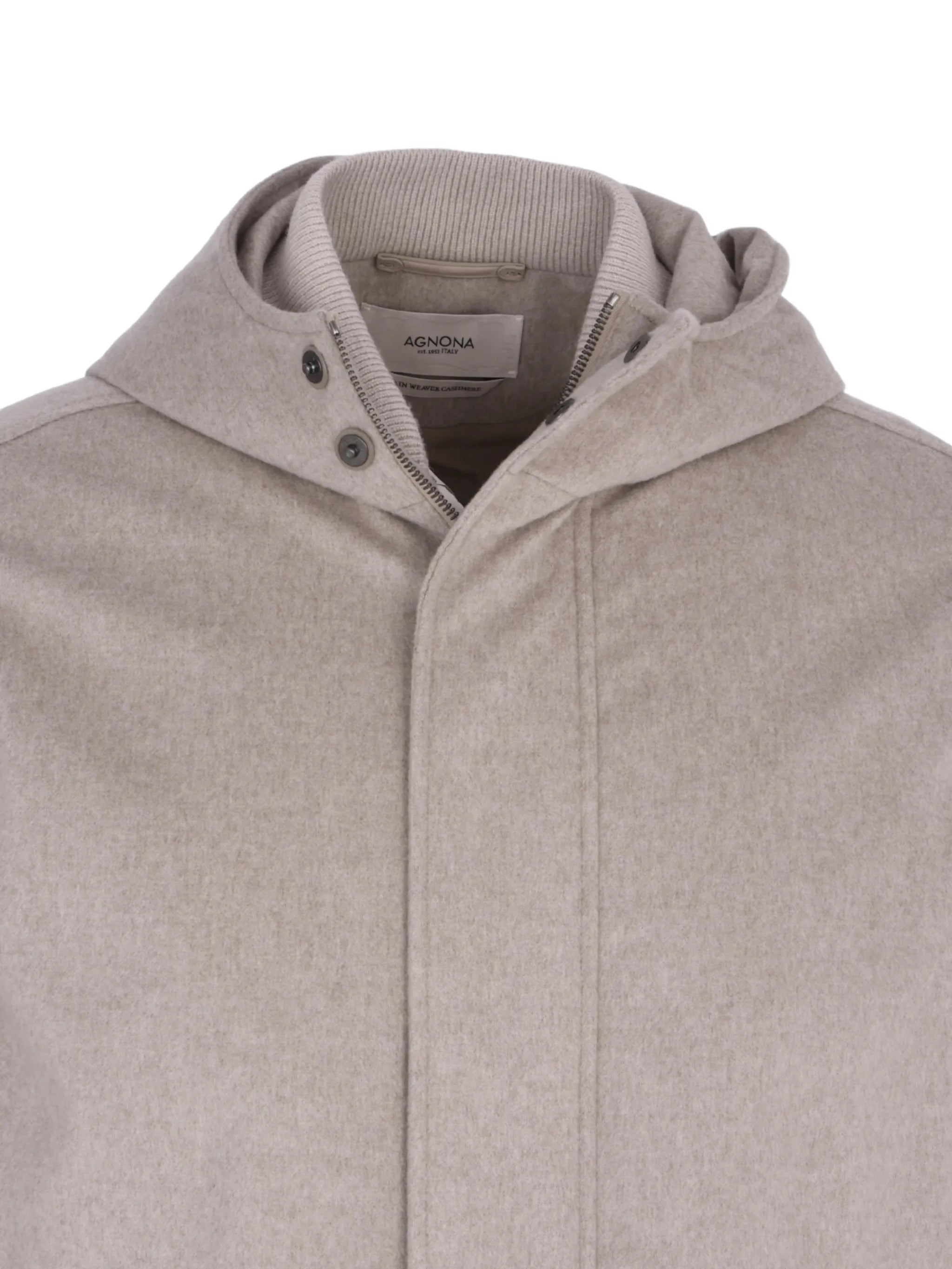 Caban jacket cashmere light rainweaver