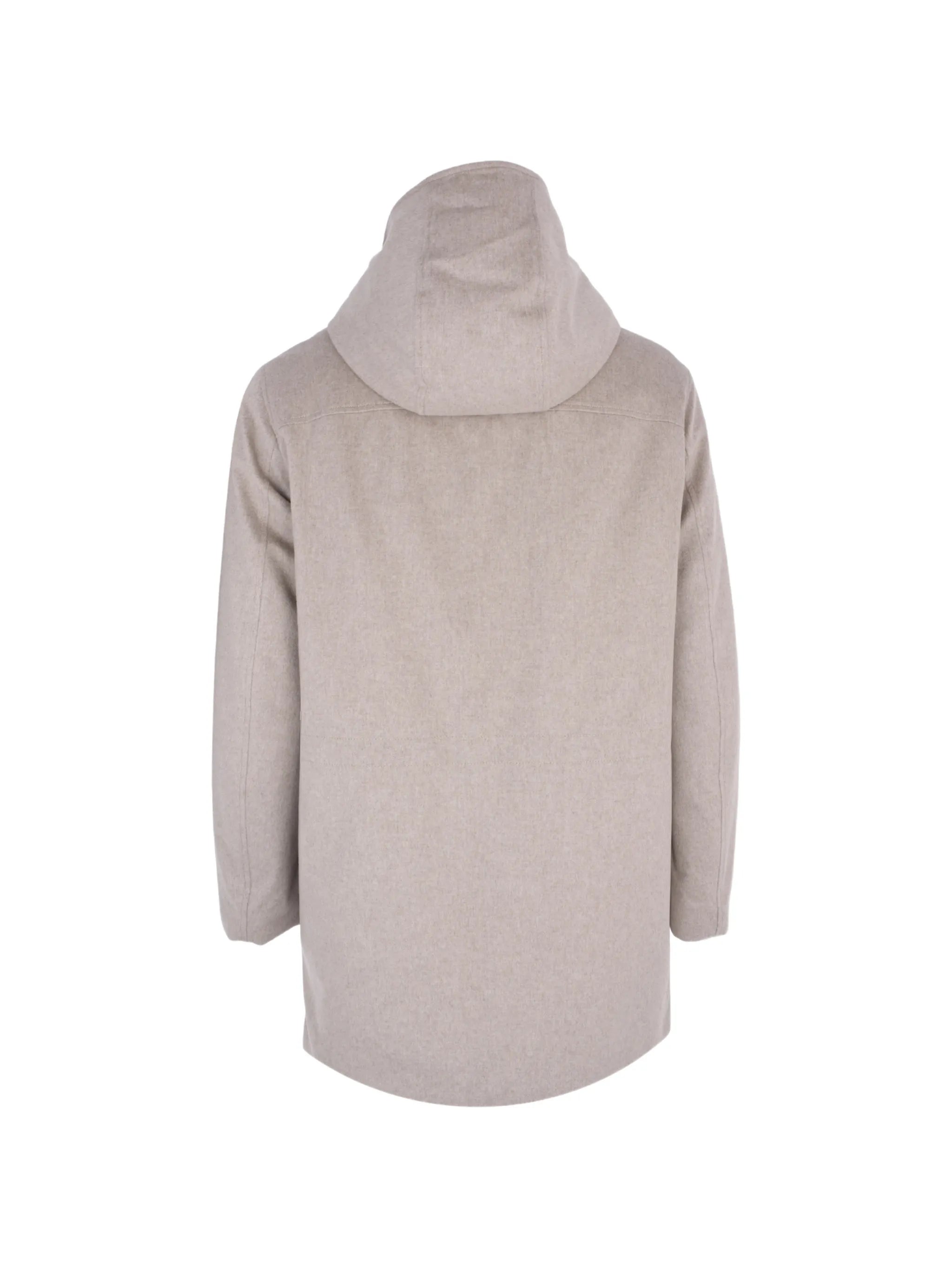 Caban jacket cashmere light rainweaver