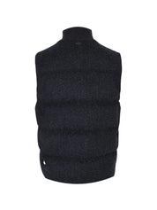 Vest wool cashmere boucle
