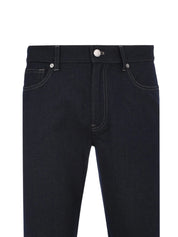 Long formal trouser wool cotton denim