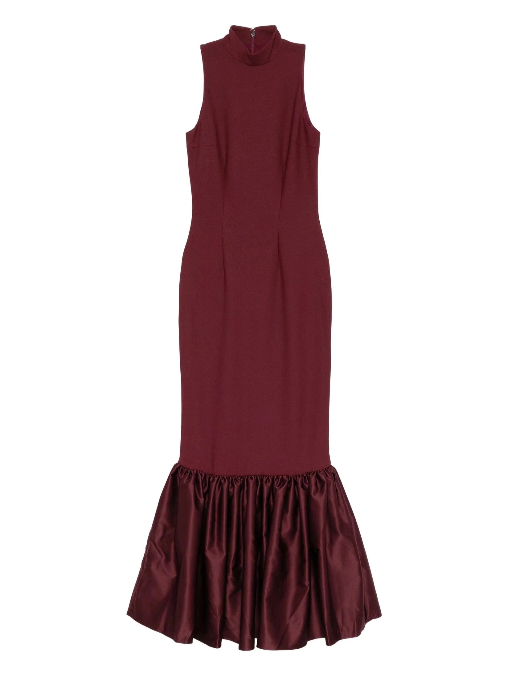 Fitted maxi dress