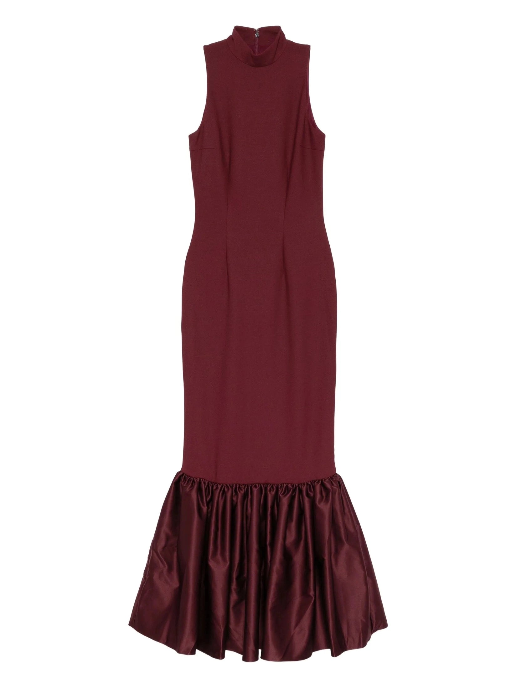 Fitted maxi dress