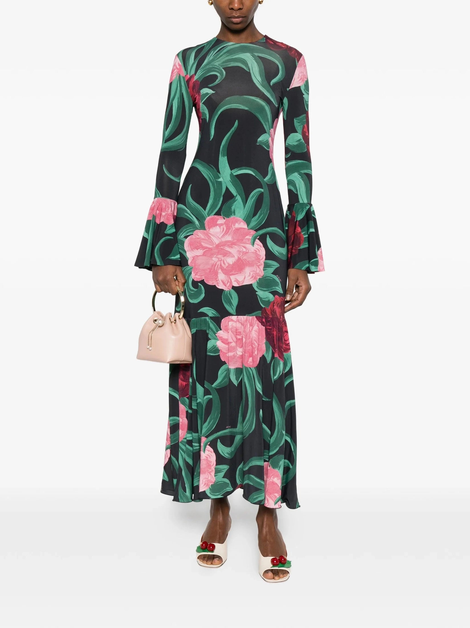 Alba Floral-Print Maxi Dress