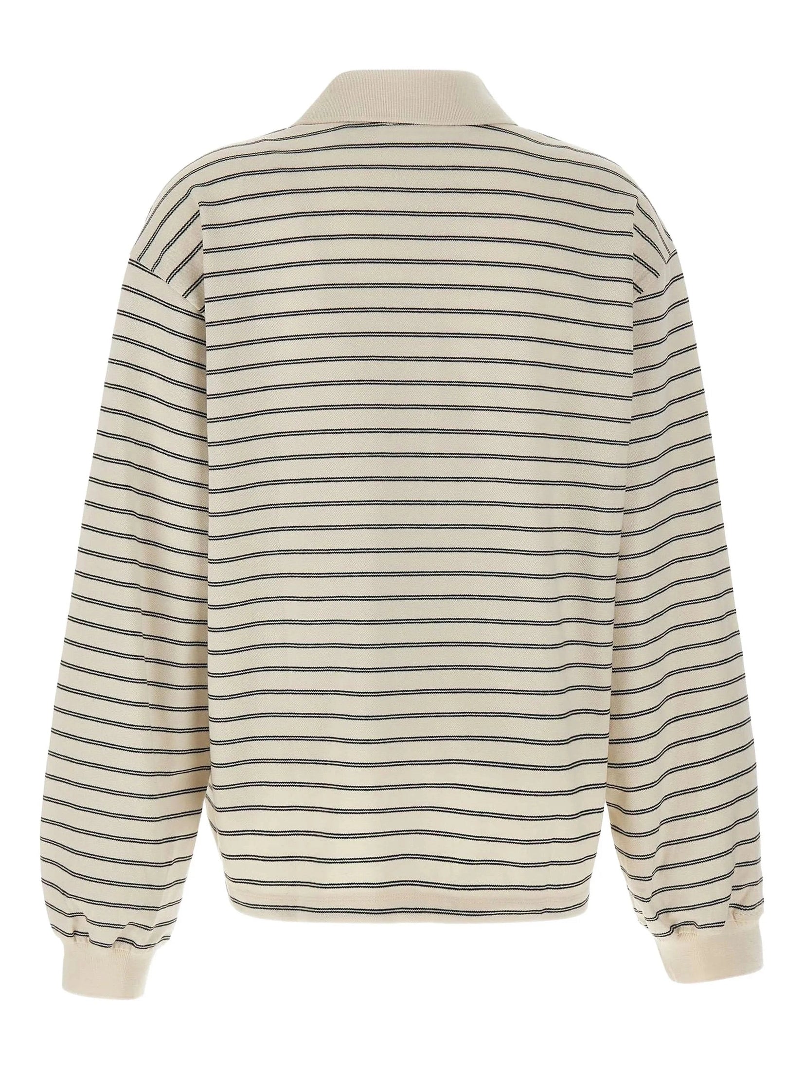 Pique longsleeve polo