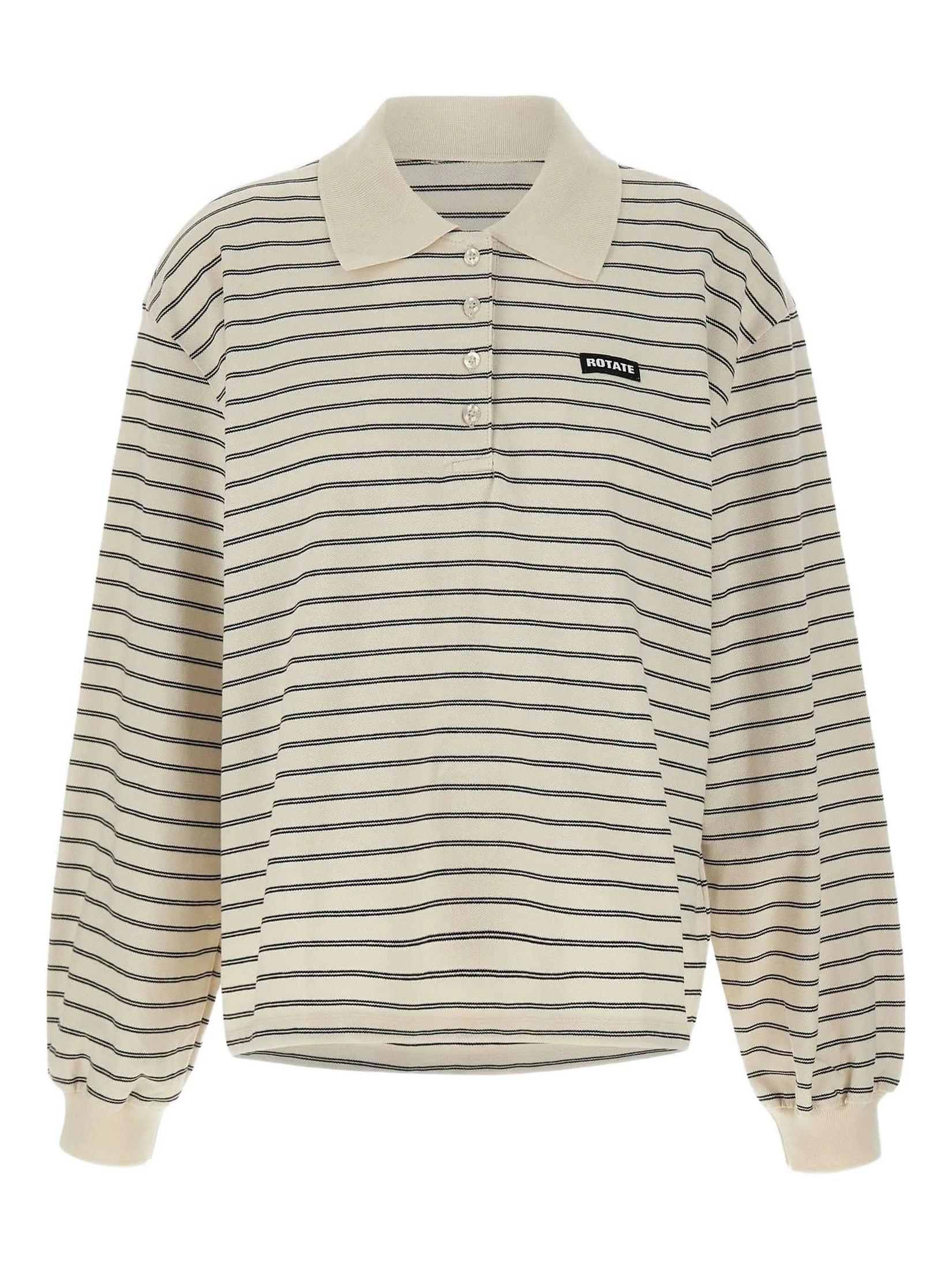 Pique longsleeve polo