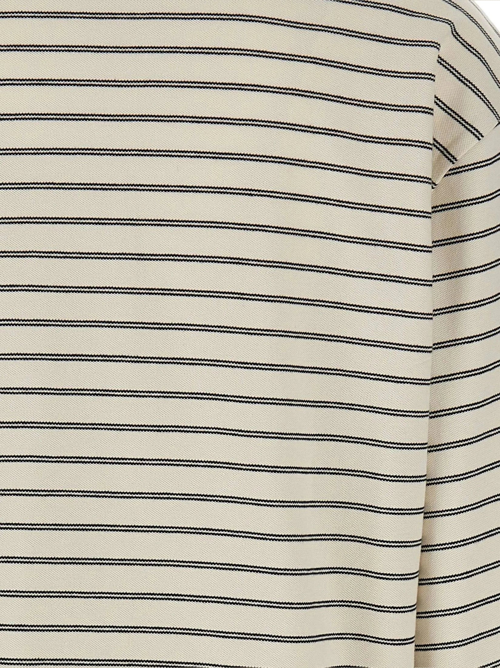 Pique longsleeve polo