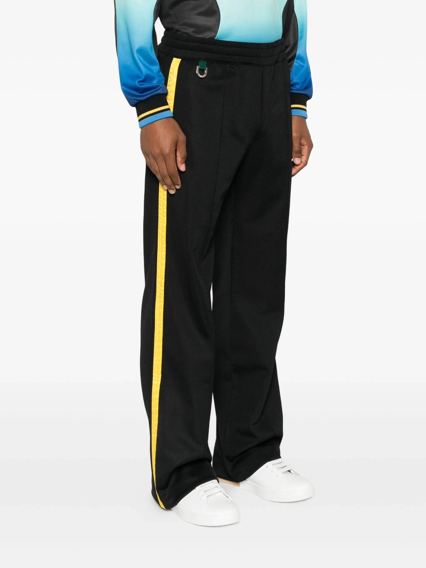 Mens spray rib track pants
