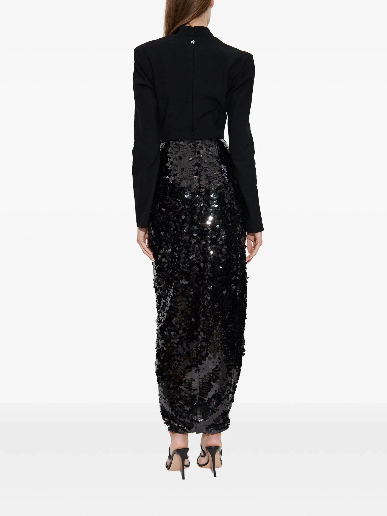 Knotted midi dress