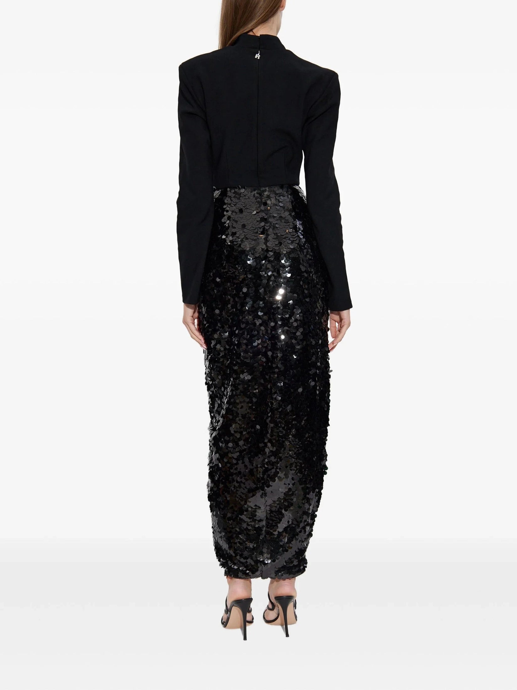 Knotted midi dress