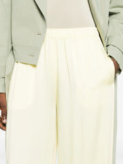 Enver satin wide jogging trousers