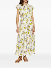 Lausanne Button Up Dress - Infinite Flower