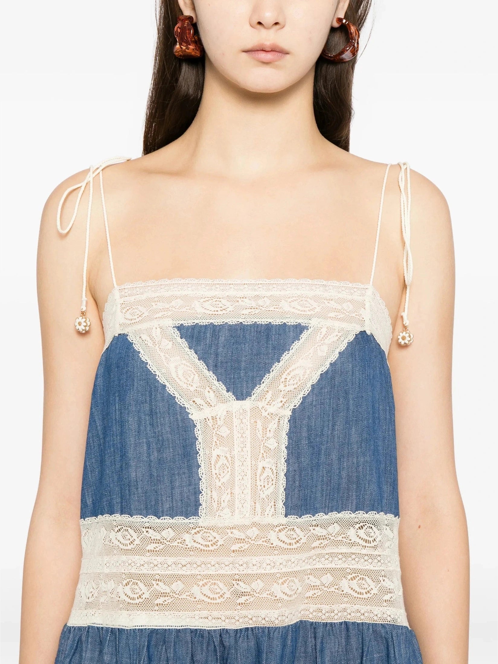 Awaken denim slip dress