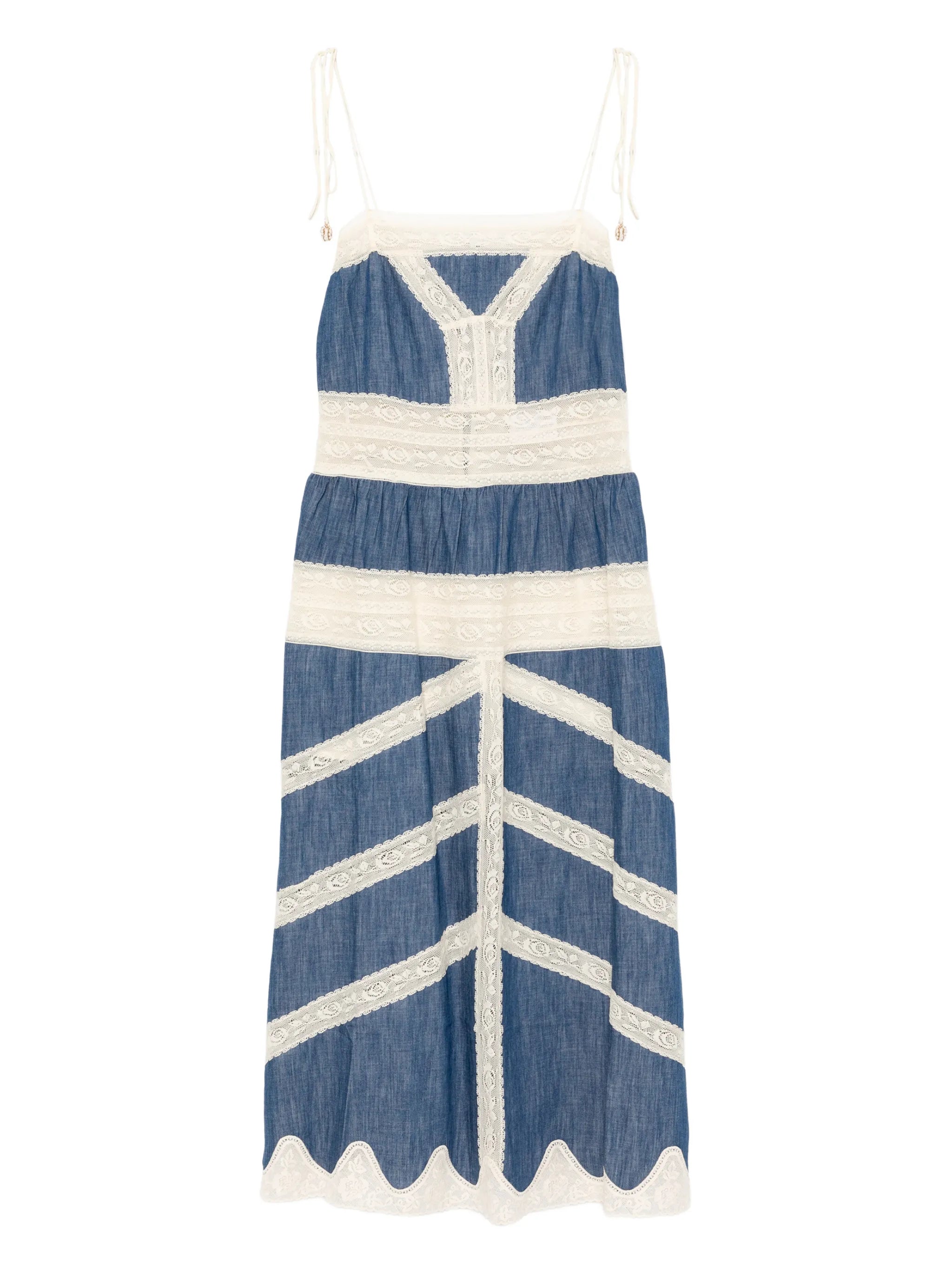 Awaken denim slip dress