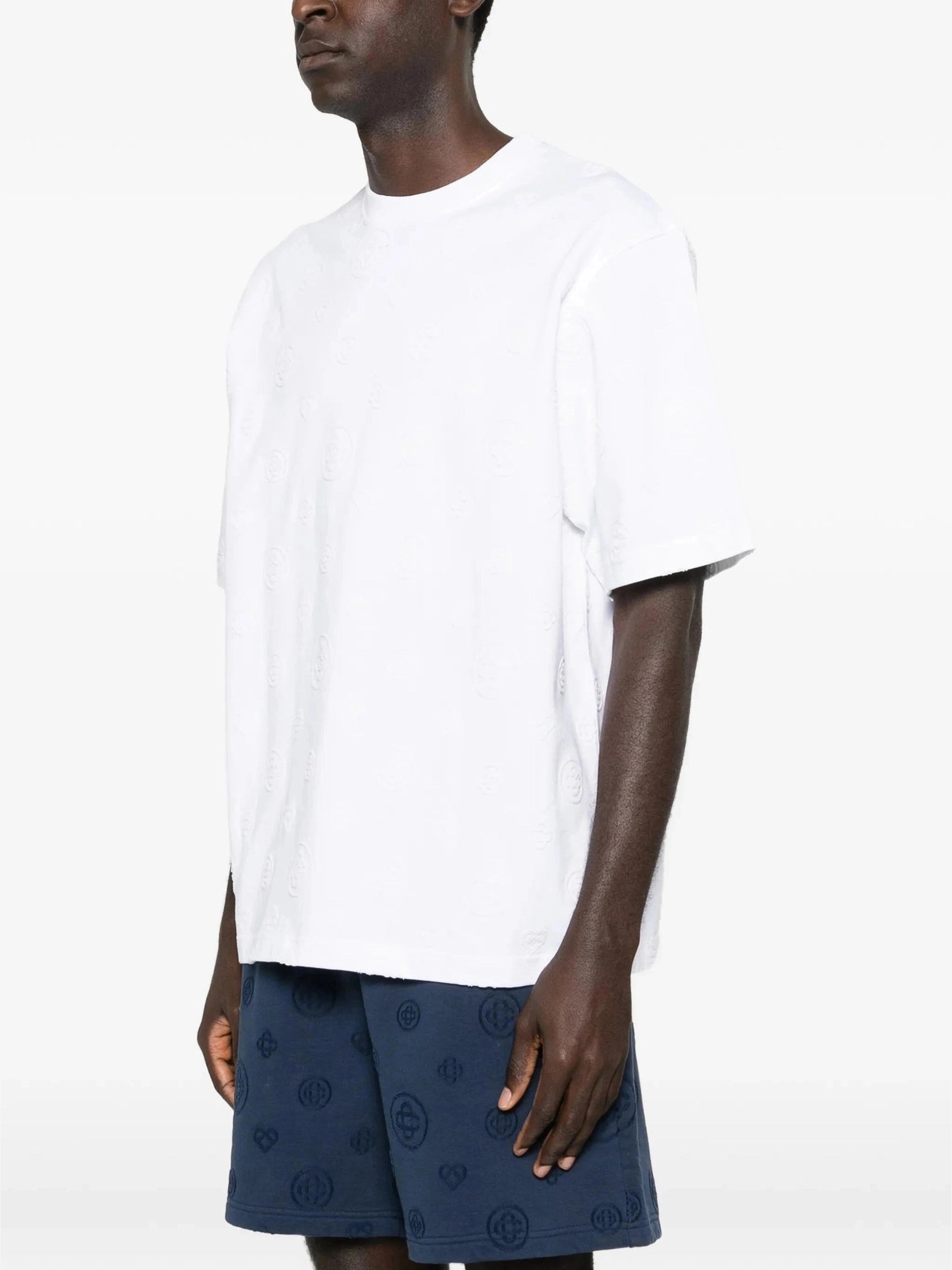 Applique monogram oversized t-shirt