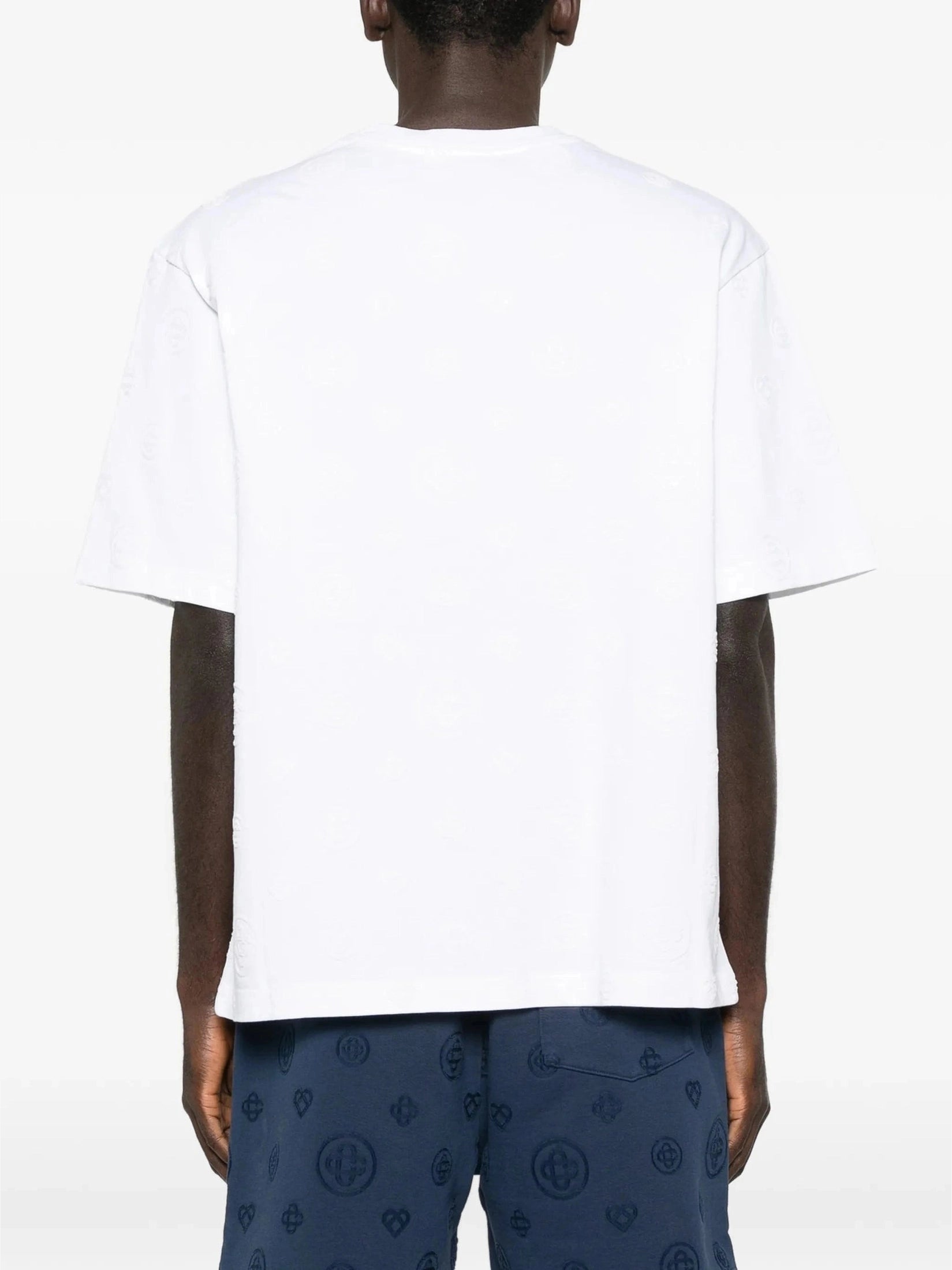 Applique monogram oversized t-shirt