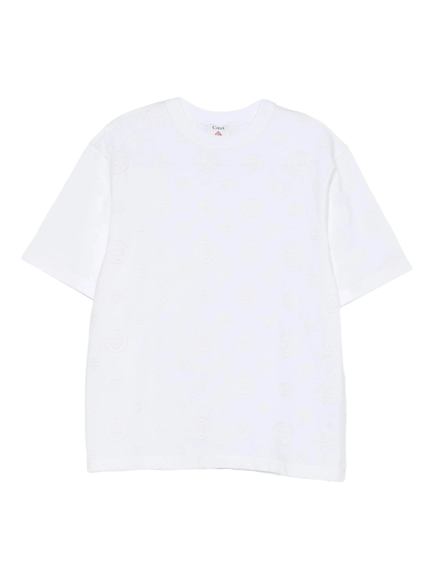Applique monogram oversized t-shirt