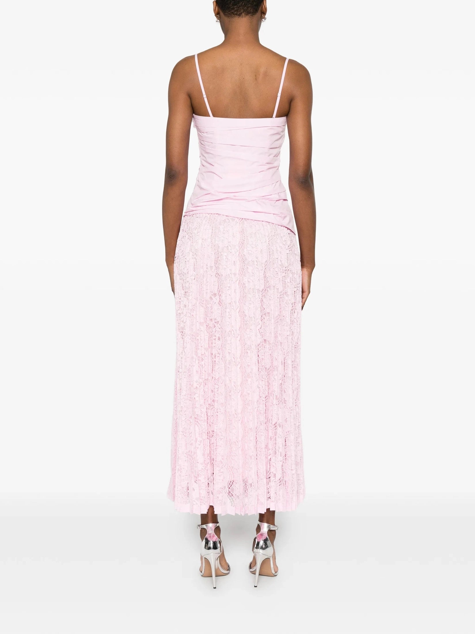 Annalise cotton lace midi dress