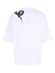 SNAKE-PRINT T-SHIR