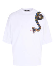 SNAKE-PRINT T-SHIR