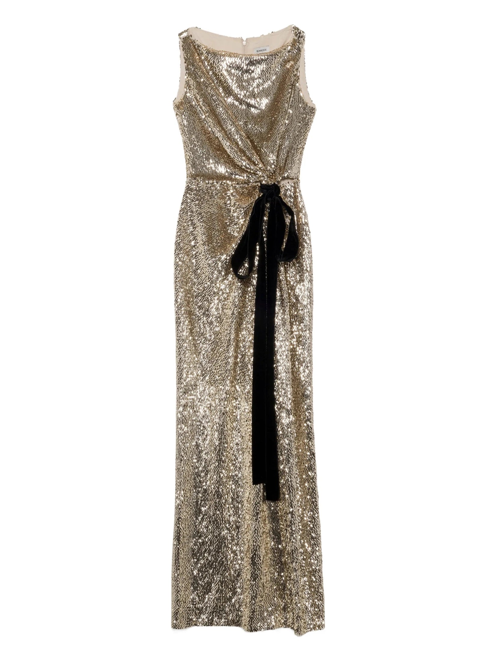 Felicity gown with bow tie