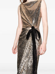 Felicity gown with bow tie