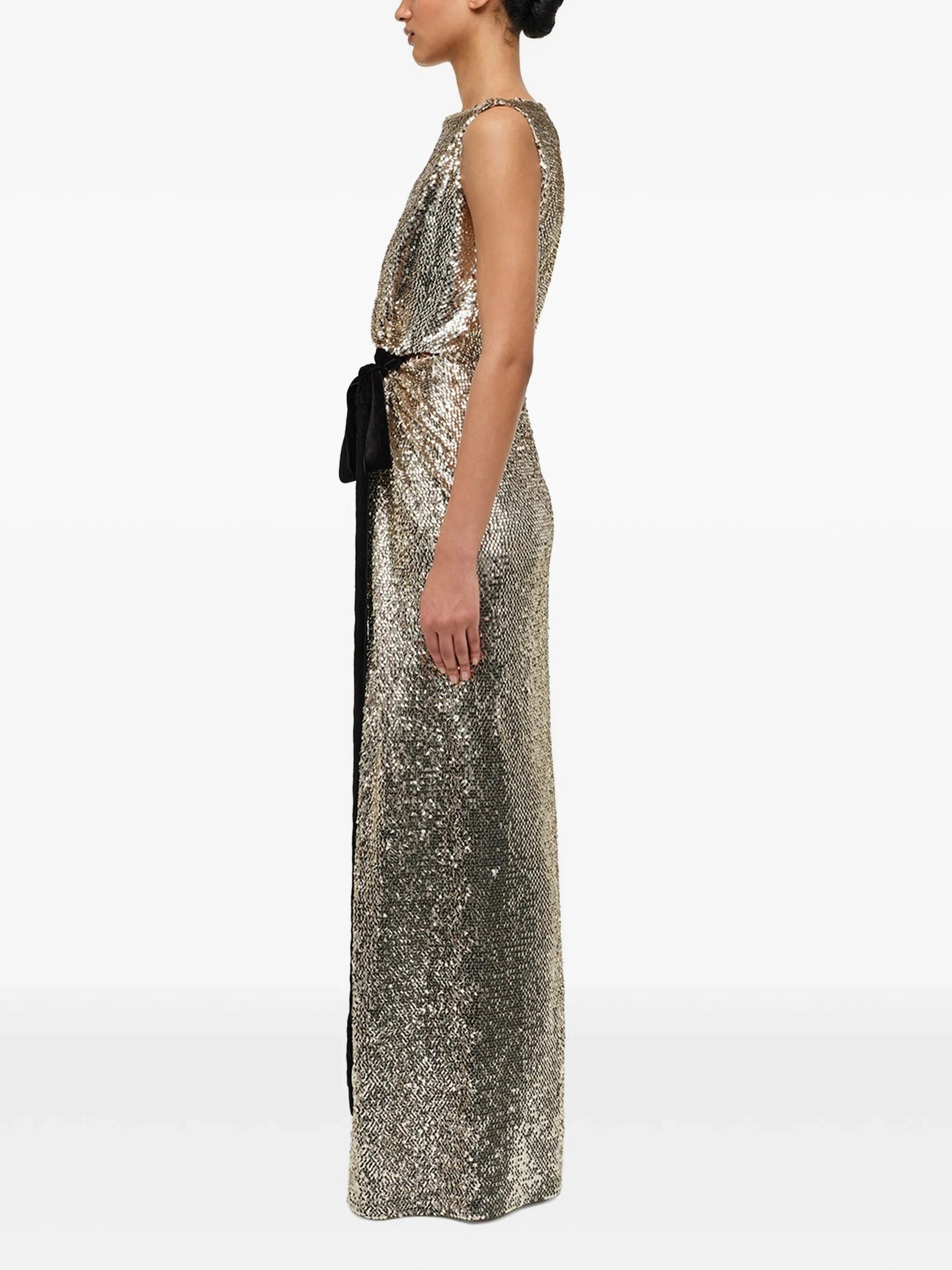 Felicity gown with bow tie