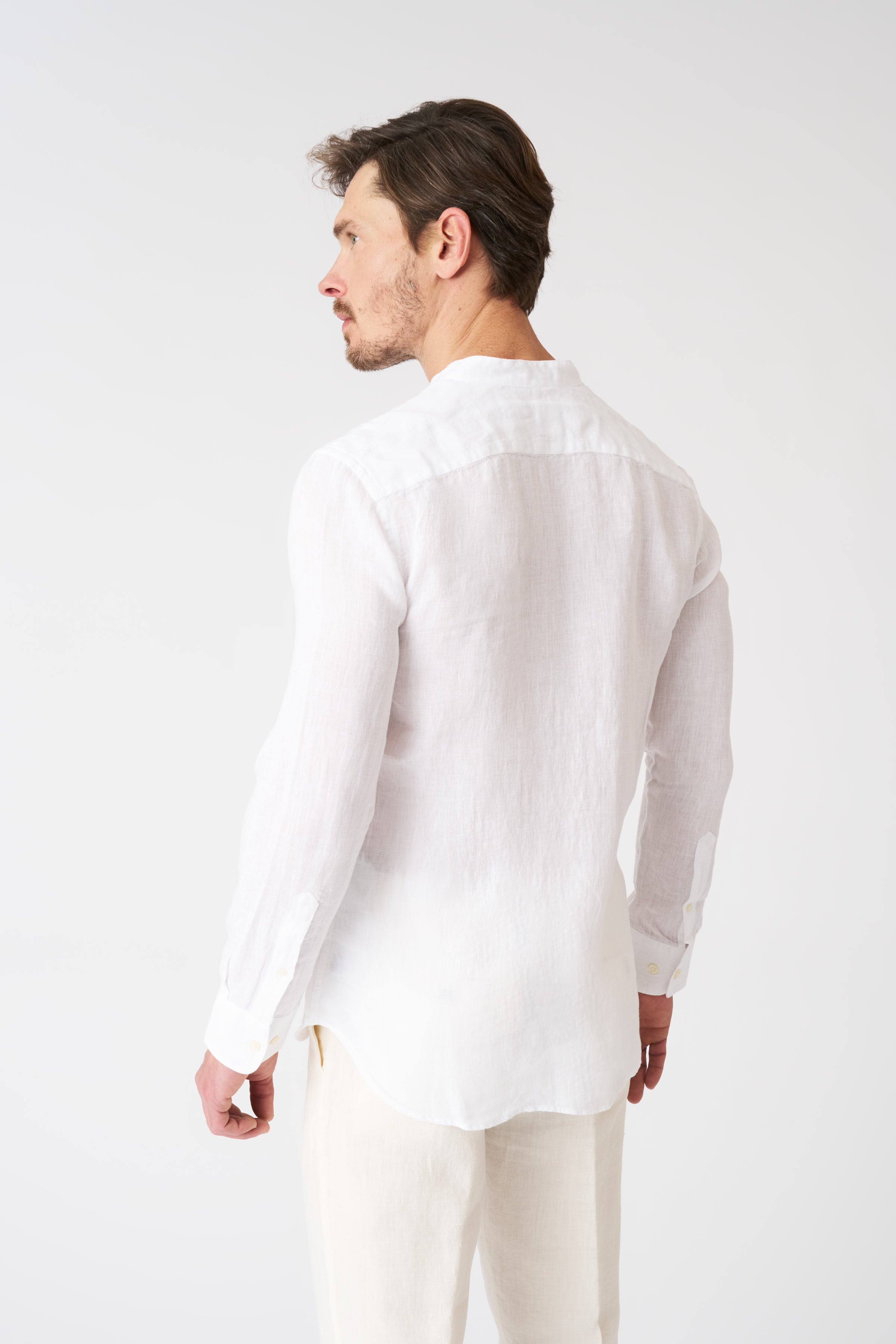 LONG SLEEEVE MEN SLIM FIT SHIRT