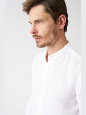 Long sleeeve men slim fit shirt