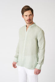 LONG SLEEEVE MEN SLIM FIT SHIRT